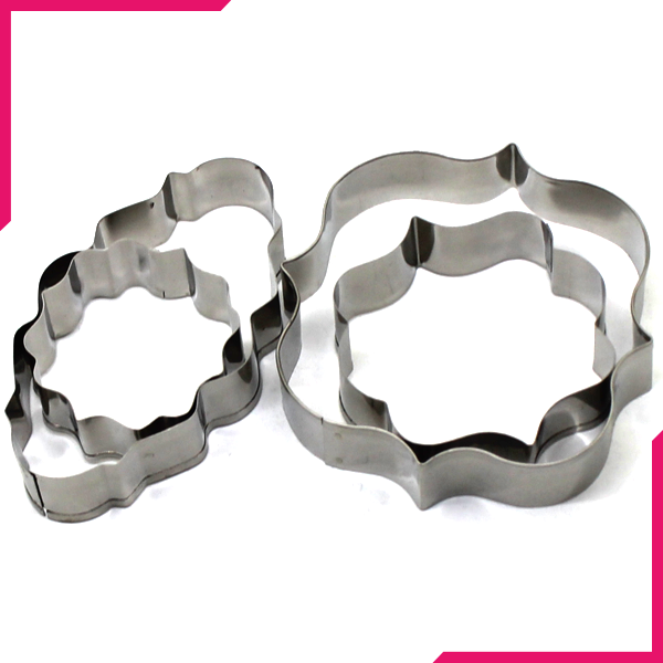 Cookie Cutter Steel Set -Vintage Frame - bakeware bake house kitchenware bakers supplies baking