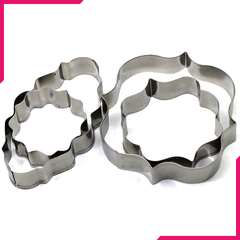 Cookie Cutter Steel Set -Vintage Frame - bakeware bake house kitchenware bakers supplies baking