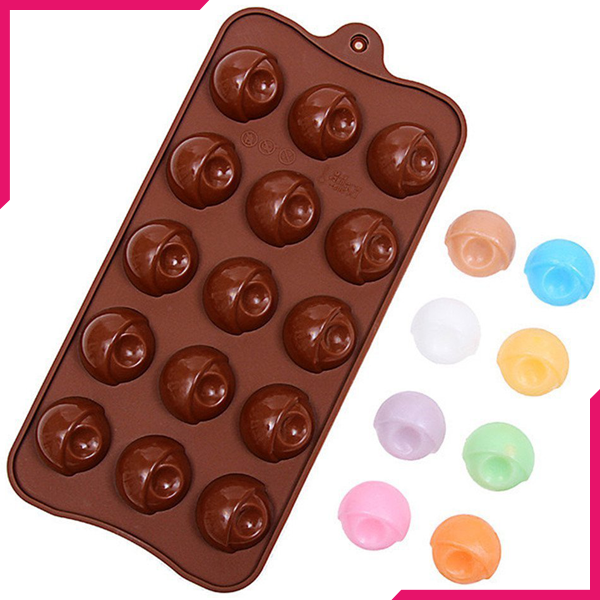 Silicone Chocolate Mold Eyes - bakeware bake house kitchenware bakers supplies baking