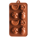 Silicone Chocolate Mold Tropical Fruit - bakeware bake house kitchenware bakers supplies baking