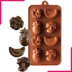 Silicone Chocolate Mold Tropical Fruit - bakeware bake house kitchenware bakers supplies baking