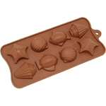 Silicone Chocolate Mold Sea Shell Fish - bakeware bake house kitchenware bakers supplies baking