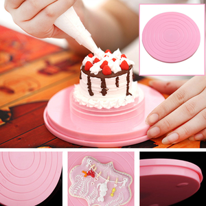Mini Cookie Turntable Stand - bakeware bake house kitchenware bakers supplies baking