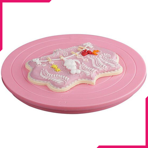 Mini Cookie Turntable Stand - bakeware bake house kitchenware bakers supplies baking