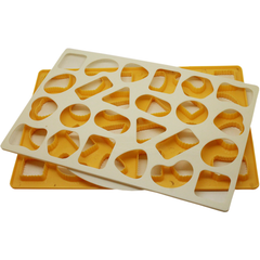 24 Shape Cookie Cutter Sheet - bakeware bake house kitchenware bakers supplies baking