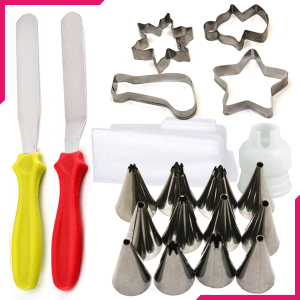 Cake/Cookie Decorating Tool Set - bakeware bake house kitchenware bakers supplies baking