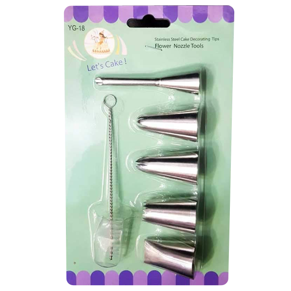 Cake Decorating Tips Flower Nozzle Tools - bakeware bake house kitchenware bakers supplies baking