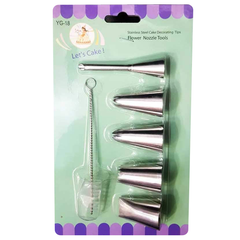 Cake Decorating Tips Flower Nozzle Tools - bakeware bake house kitchenware bakers supplies baking