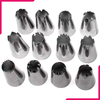 Extra Large Nozzle/Tip Set 12 Pcs - bakeware bake house kitchenware bakers supplies baking