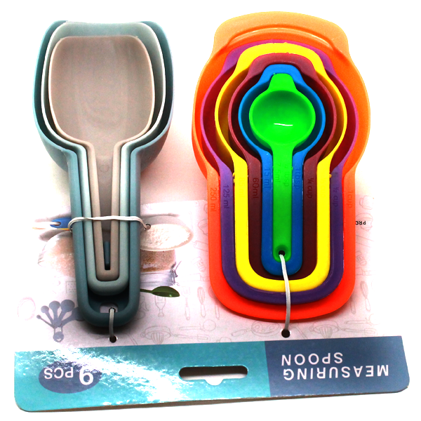 Colorful Measuring Spoons Set - bakeware bake house kitchenware bakers supplies baking