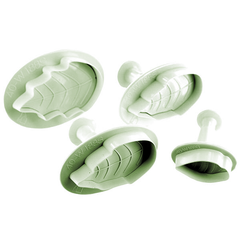 Poinsettia Plunger Cutter Set - bakeware bake house kitchenware bakers supplies baking