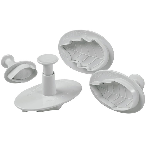 Poinsettia Plunger Cutter Set - bakeware bake house kitchenware bakers supplies baking