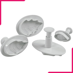 Poinsettia Plunger Cutter Set - bakeware bake house kitchenware bakers supplies baking