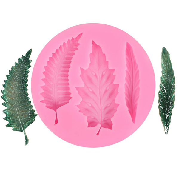 Tree Leaves Silicone Mold - bakeware bake house kitchenware bakers supplies baking