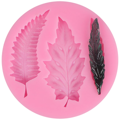 Tree Leaves Silicone Mold - bakeware bake house kitchenware bakers supplies baking