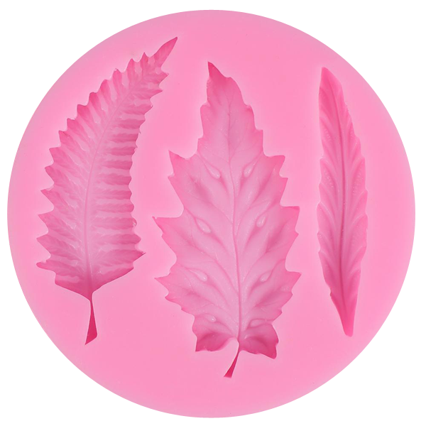 Tree Leaves Silicone Mold - bakeware bake house kitchenware bakers supplies baking
