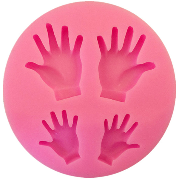 Silicone Mold Hand Shape - bakeware bake house kitchenware bakers supplies baking