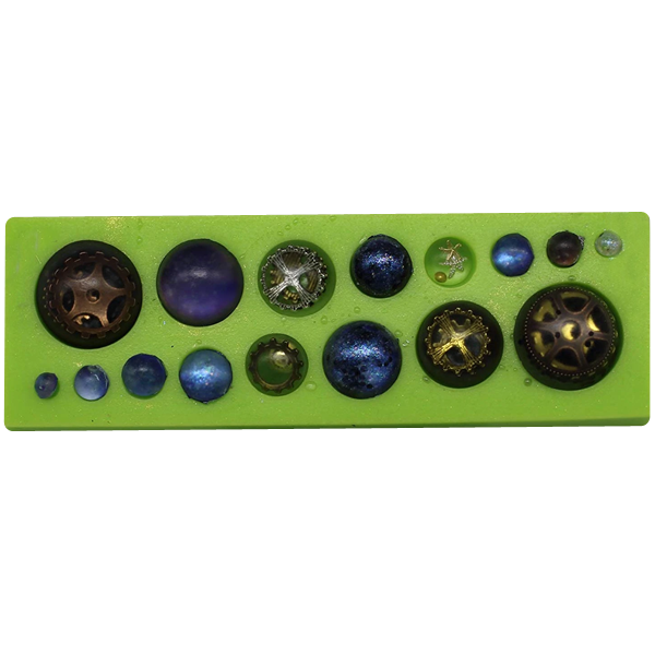 Dome Gemstones Silicone Mold - bakeware bake house kitchenware bakers supplies baking