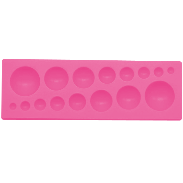 Dome Gemstones Silicone Mold - bakeware bake house kitchenware bakers supplies baking