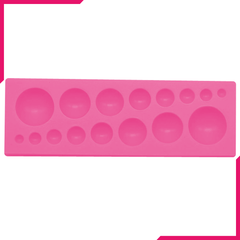 Dome Gemstones Silicone Mold - bakeware bake house kitchenware bakers supplies baking