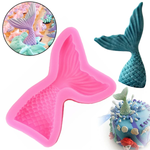 Fish Tail Silicone Mold - bakeware bake house kitchenware bakers supplies baking