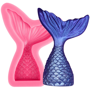 Fish Tail Silicone Mold - bakeware bake house kitchenware bakers supplies baking