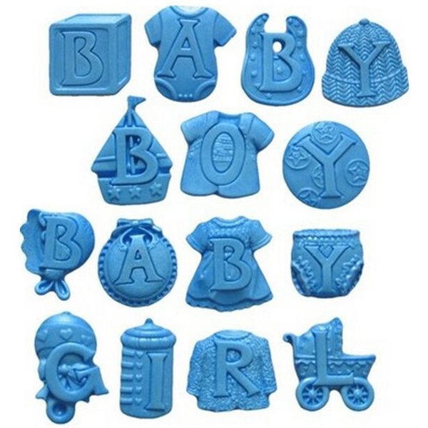 Baby Theme Silicone Mold - bakeware bake house kitchenware bakers supplies baking
