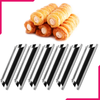 Stainless Steel Cannoli Tube 6Pcs - bakeware bake house kitchenware bakers supplies baking