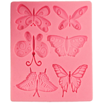 Butterfly Silicone Mold 6 Cavity - bakeware bake house kitchenware bakers supplies baking