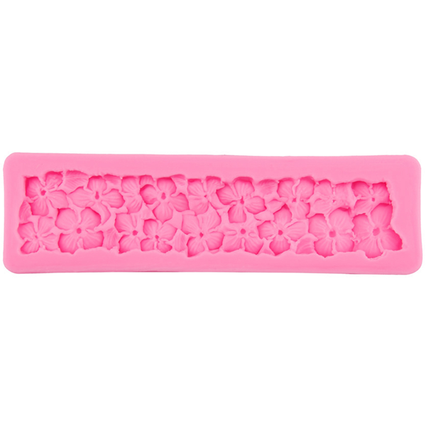 Nail-Headed Border Flower Silicone Mold - bakeware bake house kitchenware bakers supplies baking
