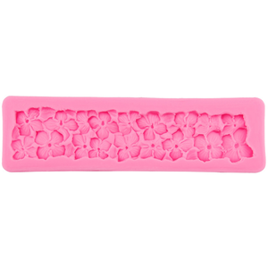 Nail-Headed Border Flower Silicone Mold - bakeware bake house kitchenware bakers supplies baking