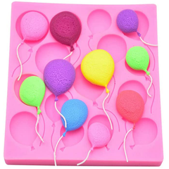 3D Balloon Shaped Silicone Mold - bakeware bake house kitchenware bakers supplies baking