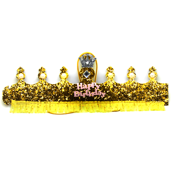 Crown Happy Birthday Cap - bakeware bake house kitchenware bakers supplies baking