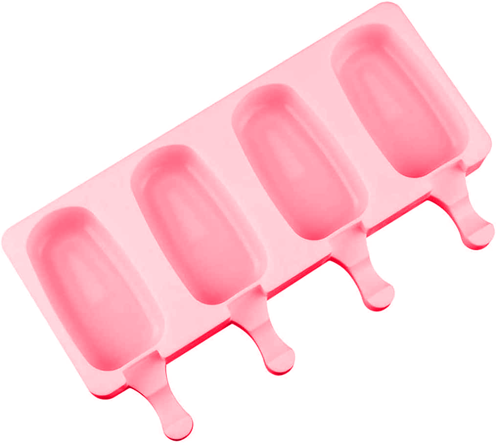 Silicone Popsicle Mold Large 4 Cavity - bakeware bake house kitchenware bakers supplies baking