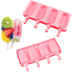 Silicone Popsicle Mold Large 4 Cavity - bakeware bake house kitchenware bakers supplies baking