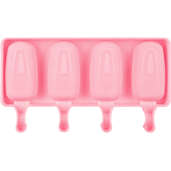 Silicone Popsicle Mold Large 4 Cavity - bakeware bake house kitchenware bakers supplies baking