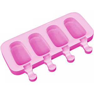 Silicone Popsicle Mold 4 Cavity - bakeware bake house kitchenware bakers supplies baking