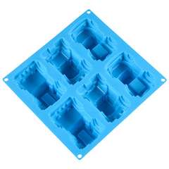 3D Pick-up Truck Car Silicone Mold - bakeware bake house kitchenware bakers supplies baking