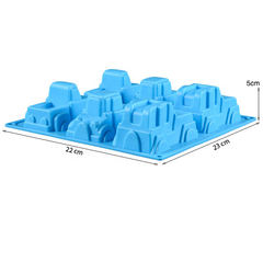 3D Pick-up Truck Car Silicone Mold - bakeware bake house kitchenware bakers supplies baking