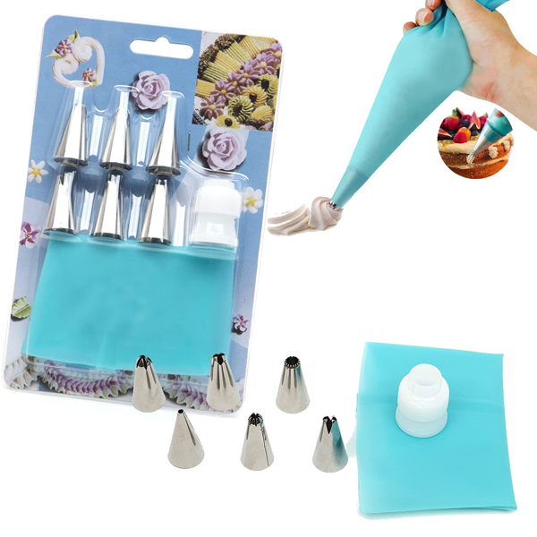 Cake Decorating Tools Set 8 Pcs - bakeware bake house kitchenware bakers supplies baking