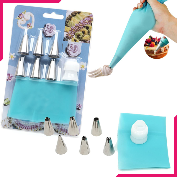 Cake Decorating Tools Set 8 Pcs - bakeware bake house kitchenware bakers supplies baking