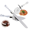 Pizza cutter, lifter and knife 3 pcs set - bakeware bake house kitchenware bakers supplies baking