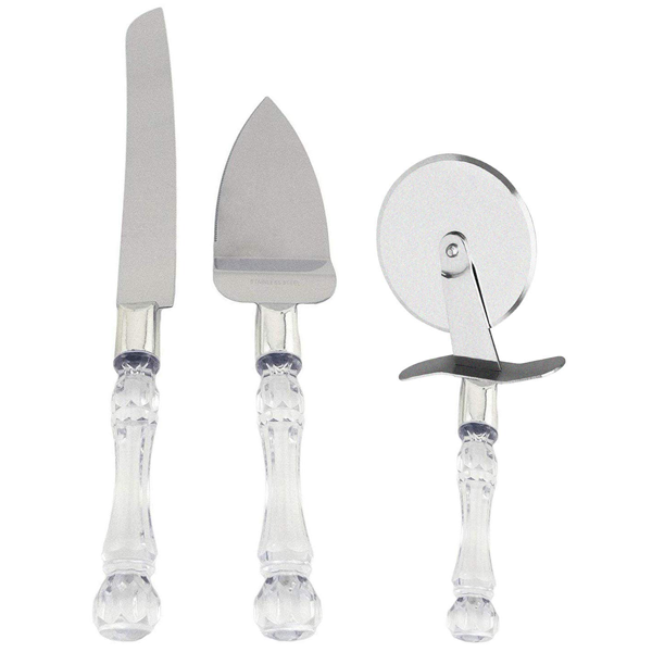 Pizza cutter, lifter and knife 3 pcs set - bakeware bake house kitchenware bakers supplies baking