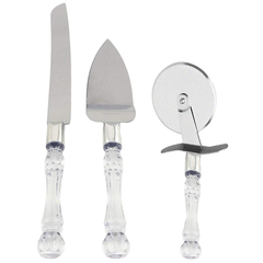 Pizza cutter, lifter and knife 3 pcs set - bakeware bake house kitchenware bakers supplies baking