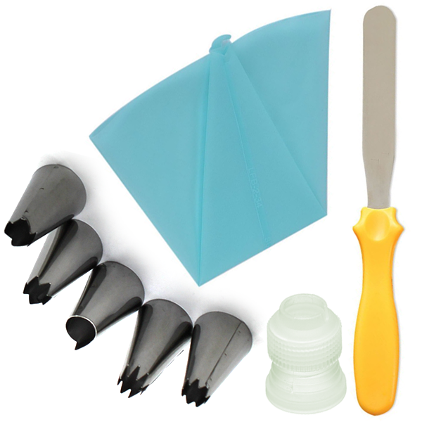 Cake Decorating Tool Set 8pcs - bakeware bake house kitchenware bakers supplies baking