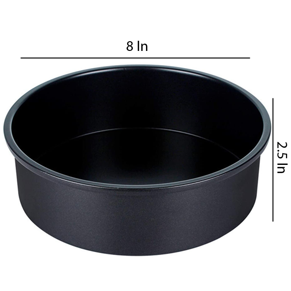 Non-Stick Cake Pan 8 Inches - bakeware bake house kitchenware bakers supplies baking