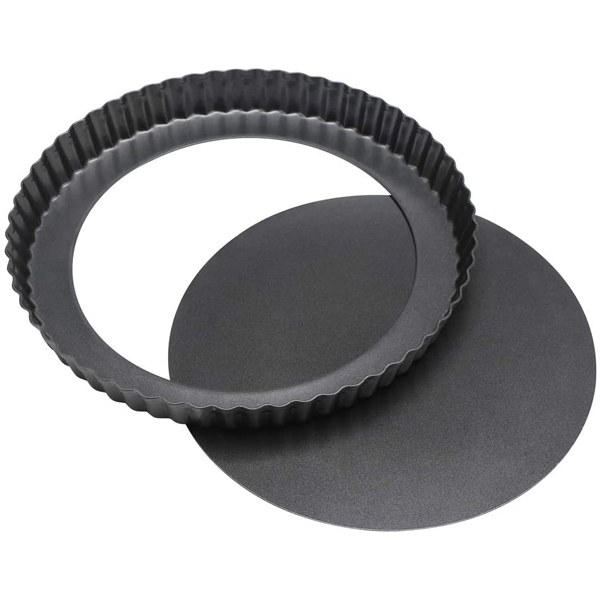 Pie Pan Removable Lid Medium 24cm - bakeware bake house kitchenware bakers supplies baking
