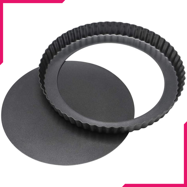 Pie Pan Removable Lid Medium 24cm - bakeware bake house kitchenware bakers supplies baking