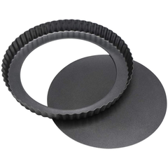 Pie Pan Removable Lid Medium 24cm - bakeware bake house kitchenware bakers supplies baking