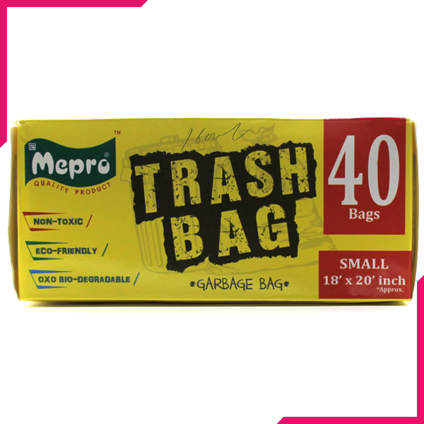 Mepro Trash Bag Garbage Small - bakeware bake house kitchenware bakers supplies baking